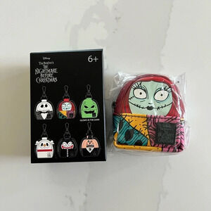 Loungefly Nightmare Before Christmas Mystery Box Sally Bag Charm NIB